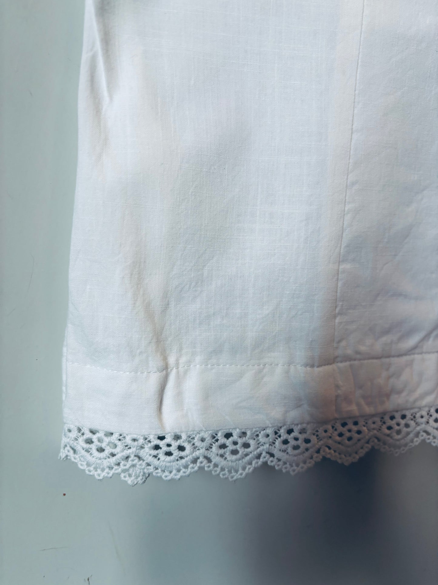 White Luna Lace Top