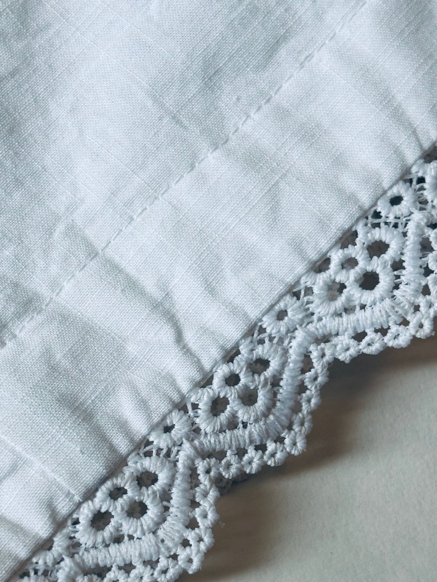 White Luna Lace Top
