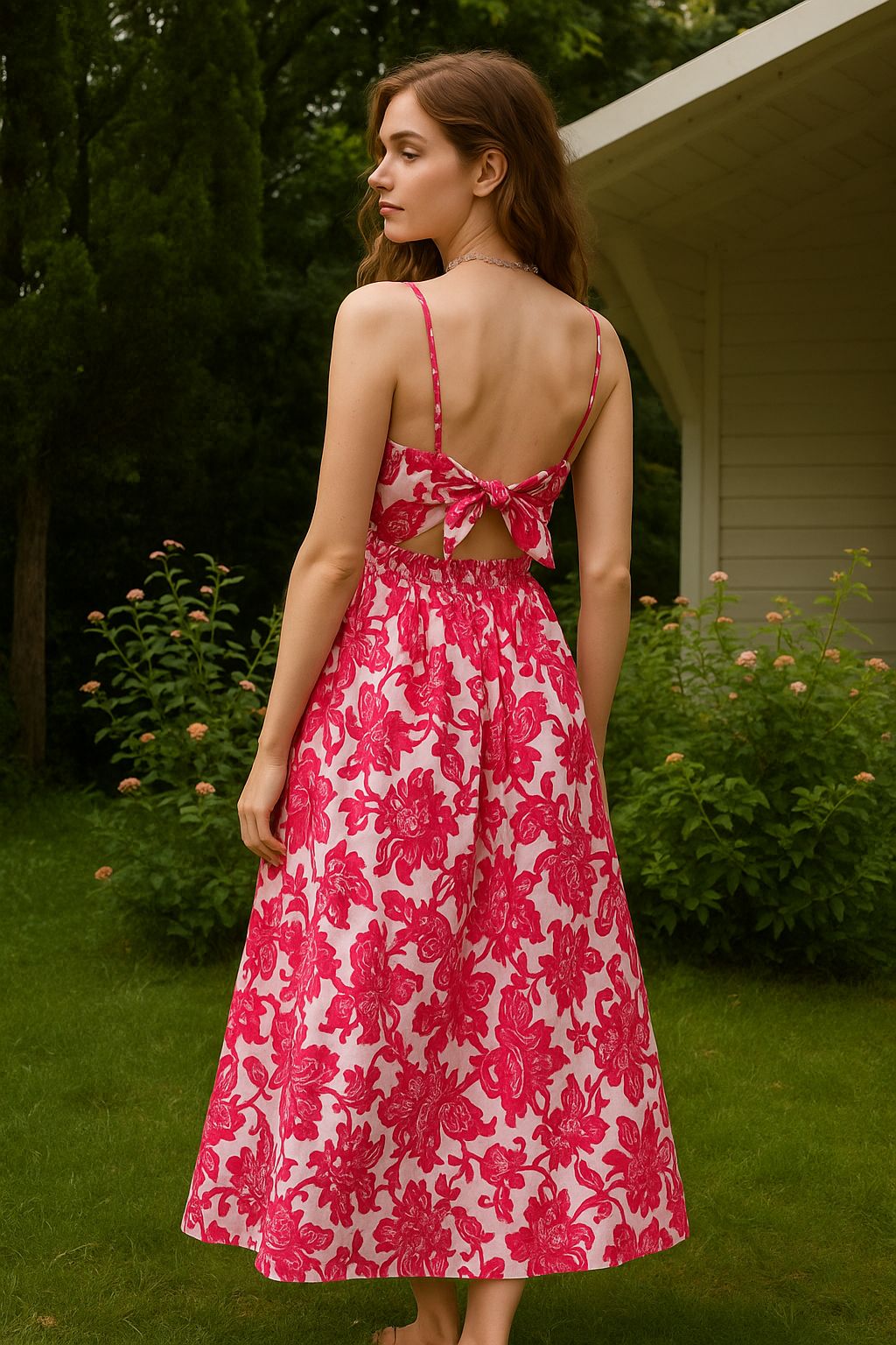 Pink Daze Bow Dress