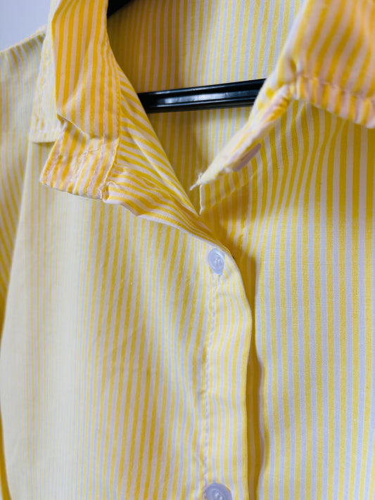 Yellow bloom shirt
